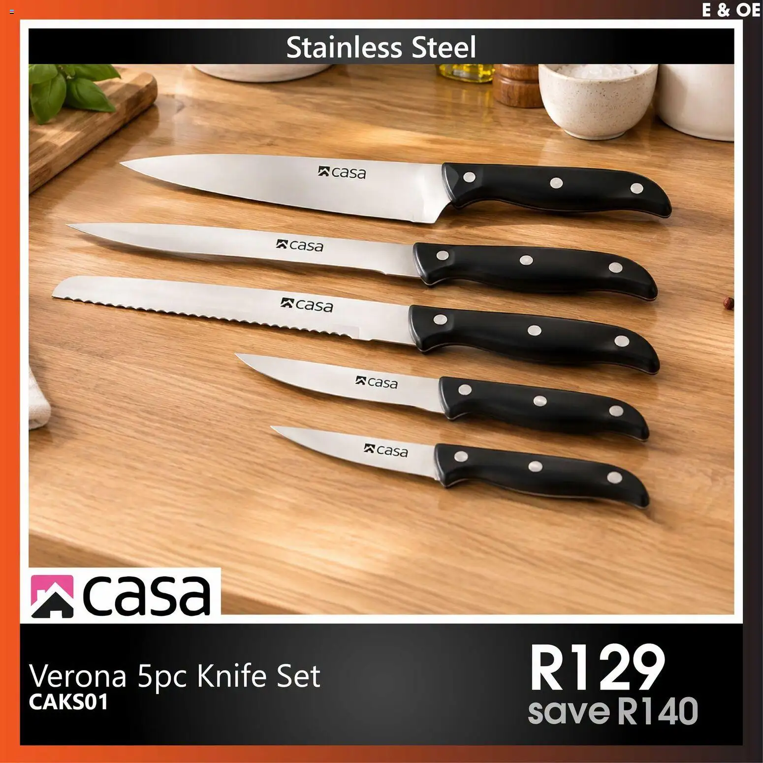 New Tafelberg Furnishers catalogue – valid from 19/10/2026 | Page: 2 | Products: Knife set