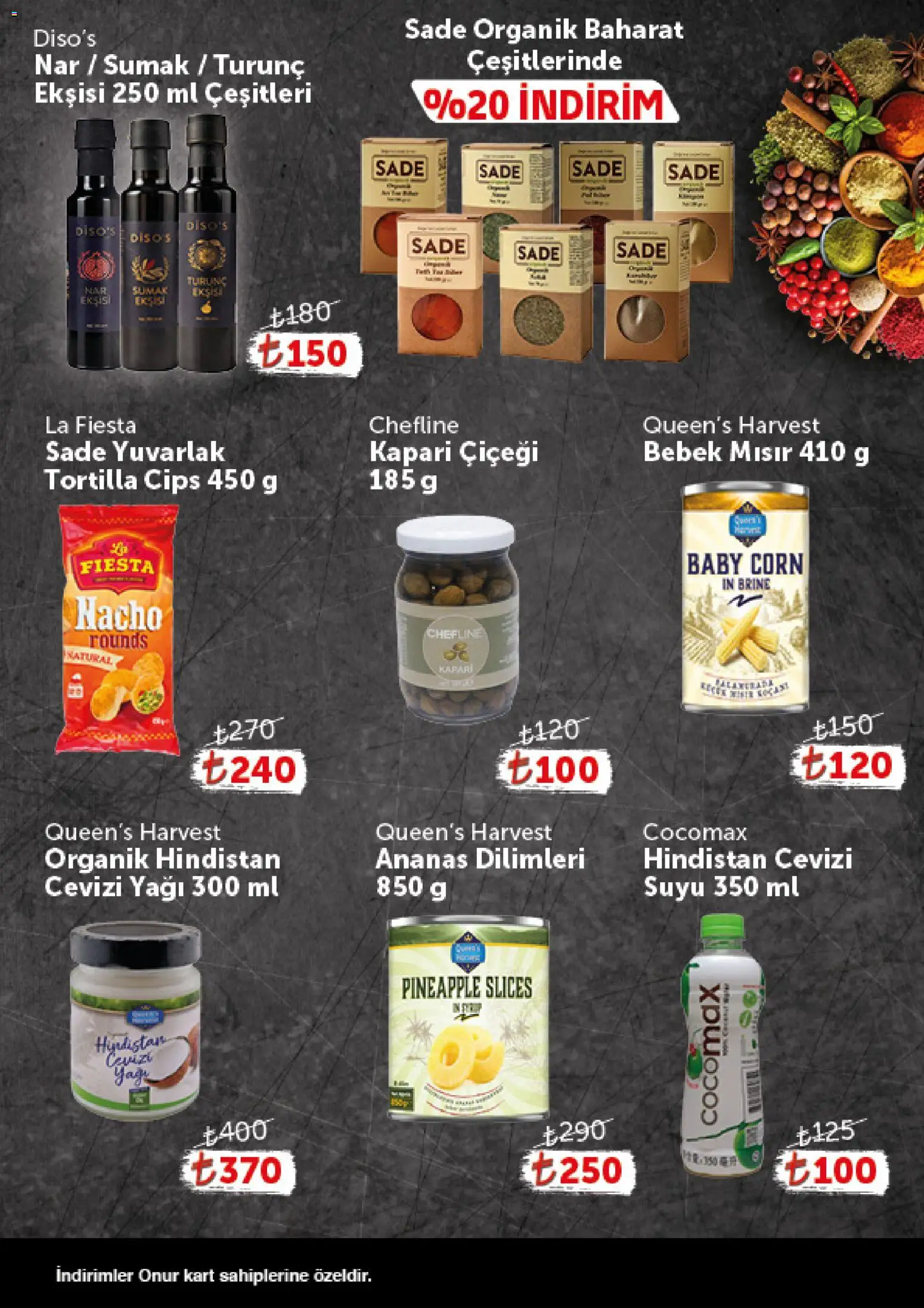 Onur Market - Katalog Gurme - 12.05.2026 tarihinden itibaren geçerlidir | Sayfa: 10