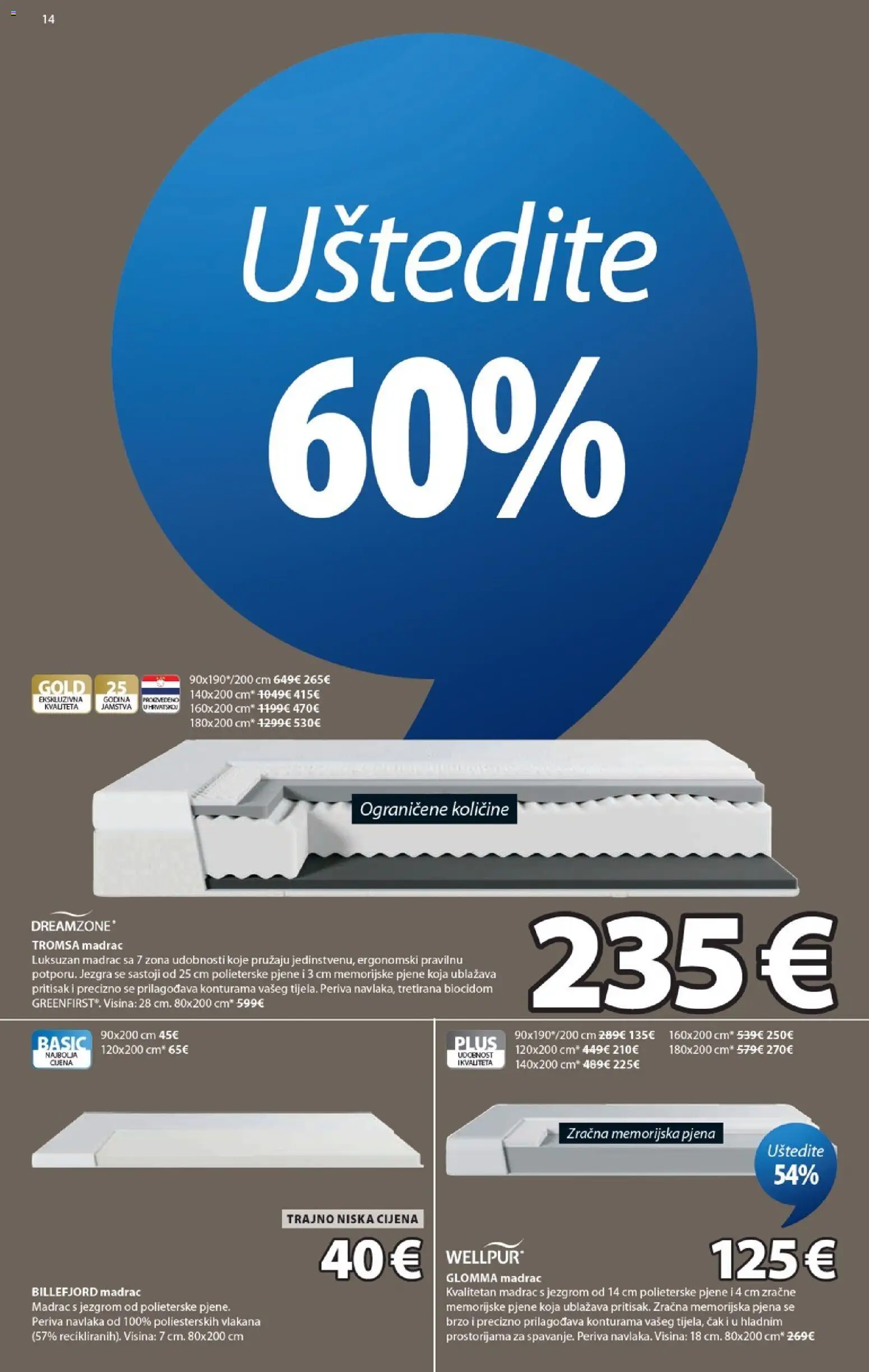 JYSK katalog | vrijedi od 02.09.2026 | Stranica: 14