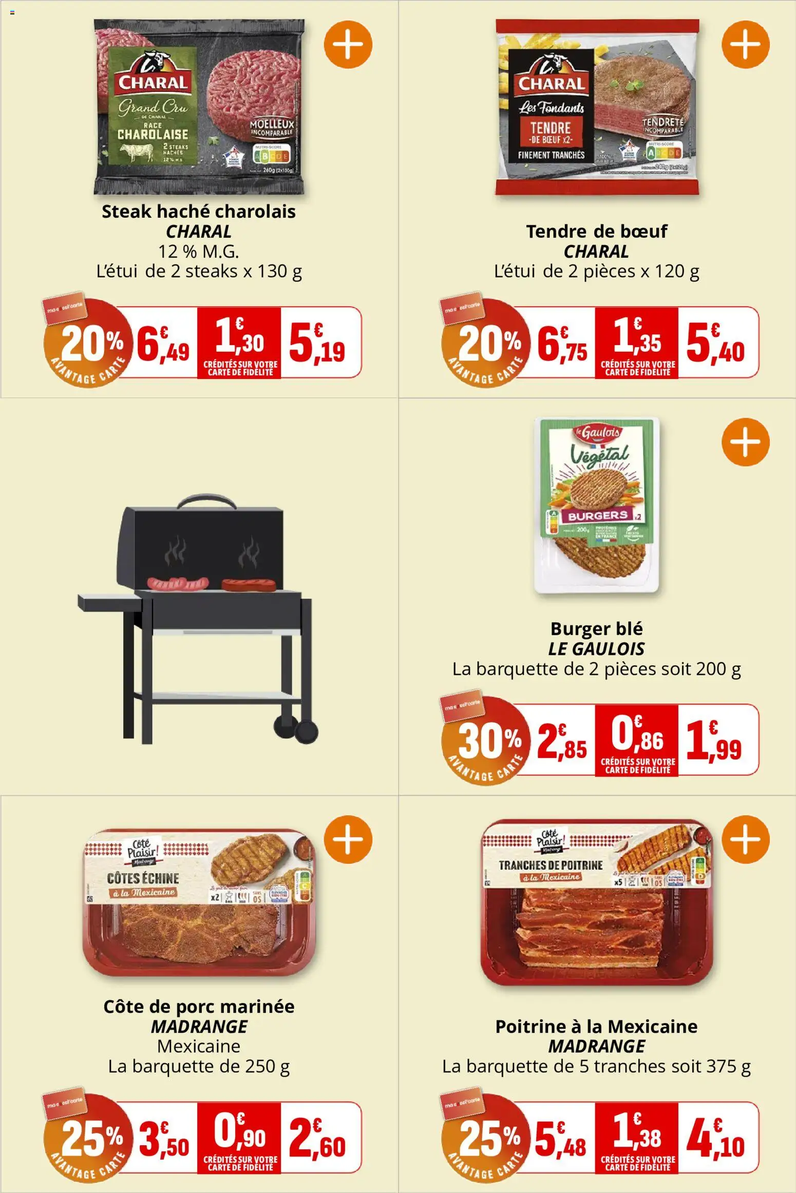 {H1} | Page: 12 | Produits: Porc, Côte de porc, Thé