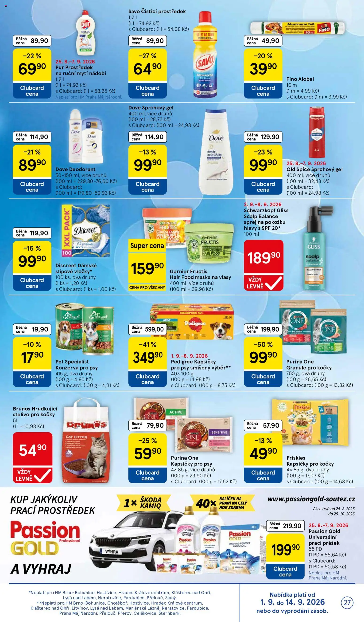 Tesco leták - Hypermarket od 02.09.2026 | Strana: 27