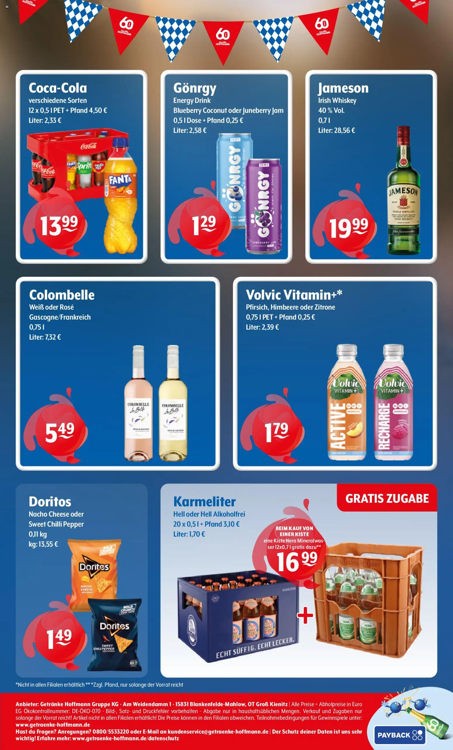 Trink und Spare Prospekt – gültig ab 14.09.2026 | Seite: 8 | Produkte: Energy, Jameson, Himbeere, Whiskey