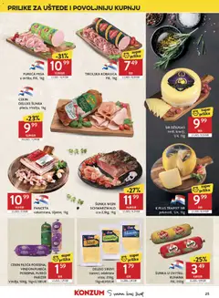 Konzum ( Deaktivovane pre Letakomat )  Katalog - Pregled kataloga iz trgovine Konzum, vrijedi od 30.09.2026 | Stranica: 25