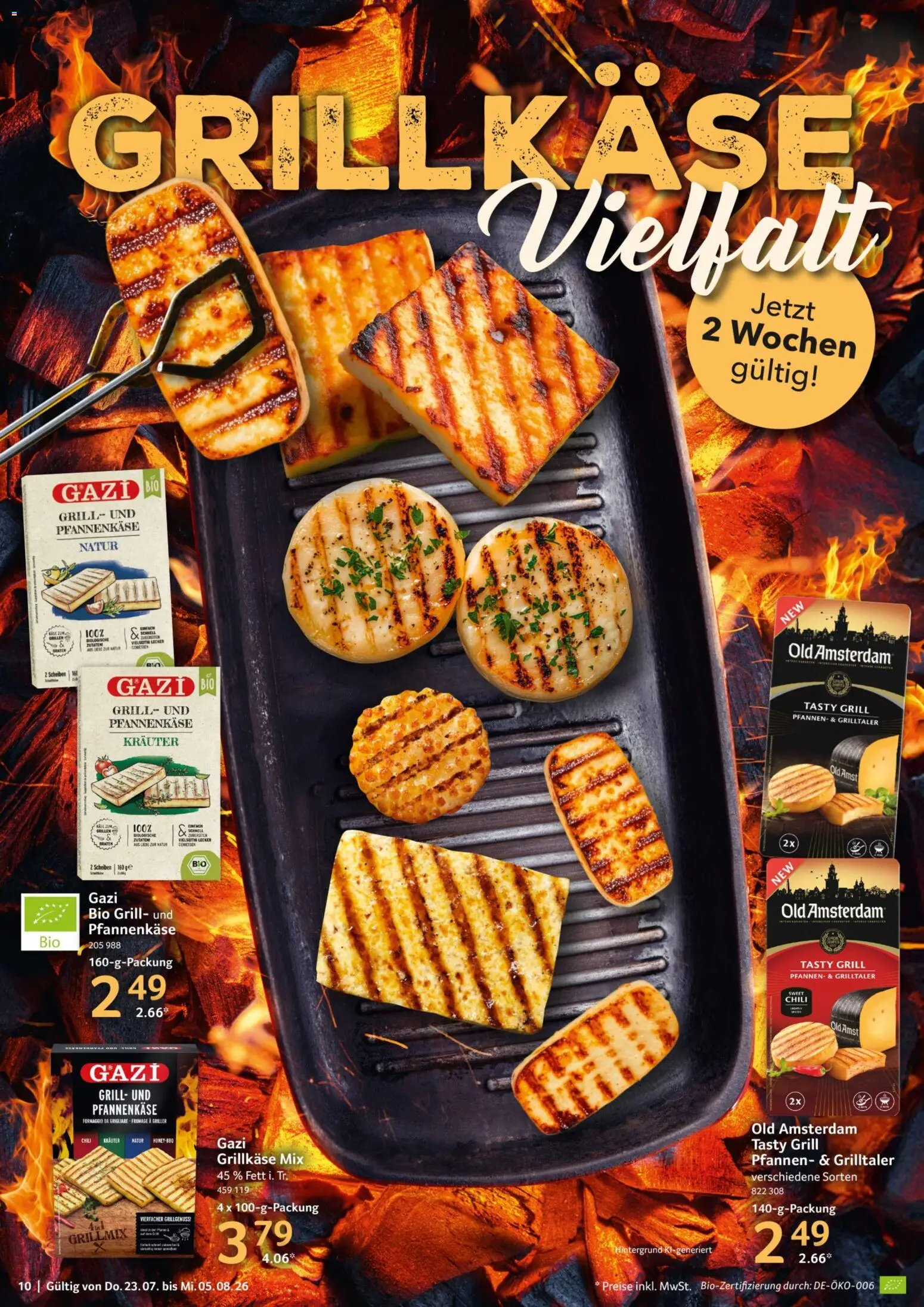 Selgros Prospekt – gültig ab 23.07.2026 | Seite: 10 | Produkte: Grill, Käse, Chili, Griller