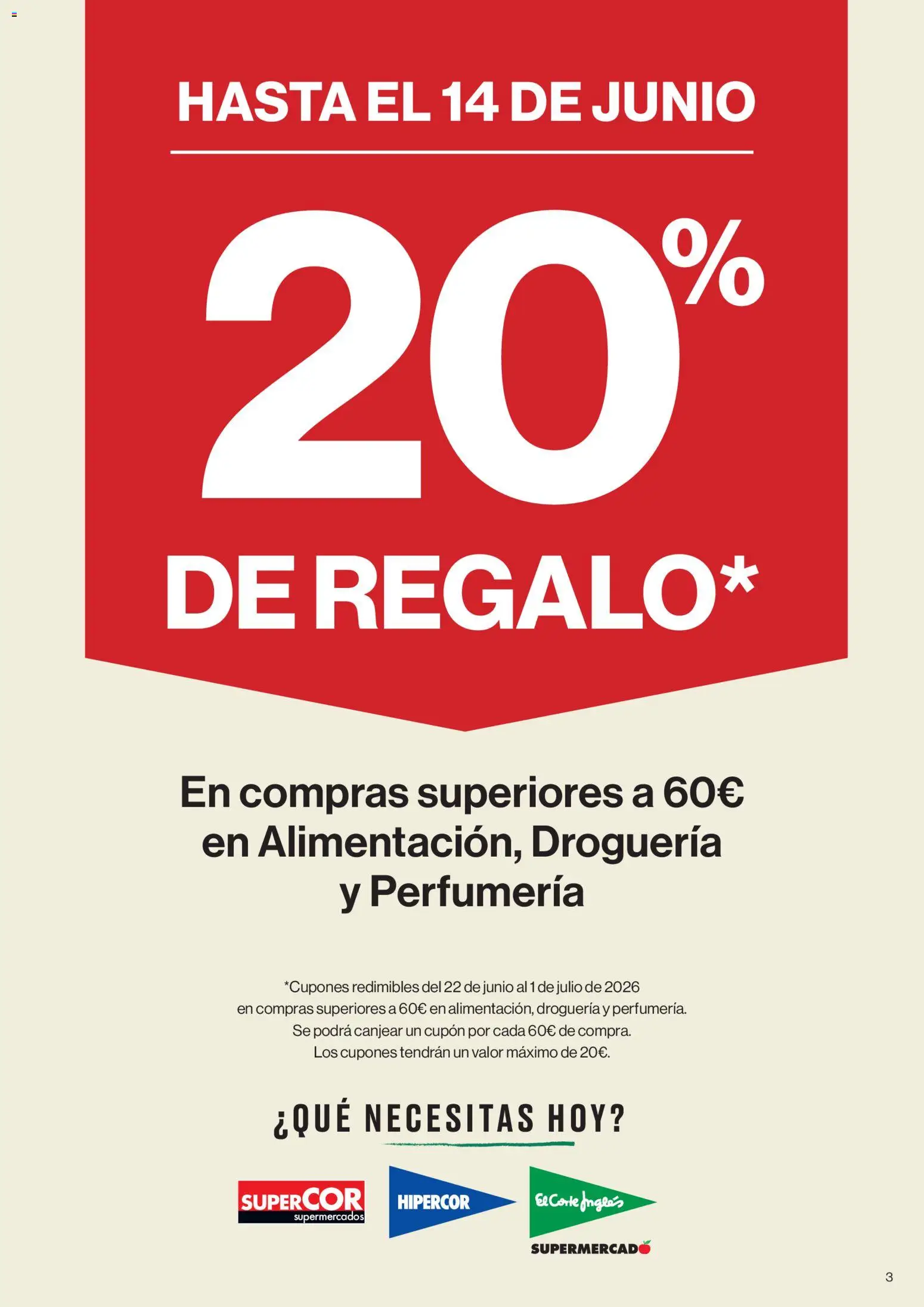 Hipercor catálogo │ válido desde el 12.06.2026 | Página: 3