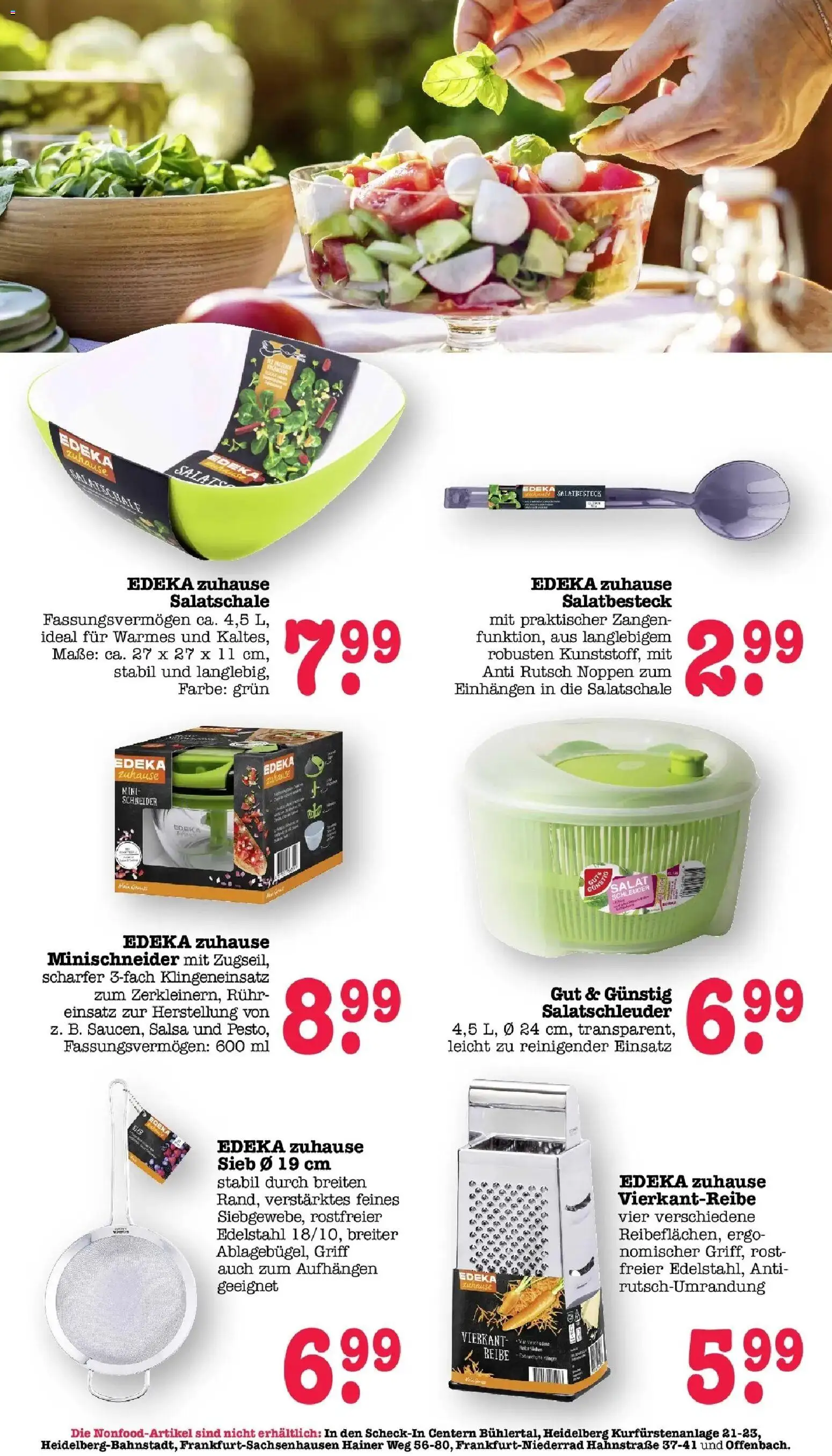 Edeka Prospekt Karlsruhe – gültig ab 27.07.2026 | Seite: 59 | Produkte: Salat