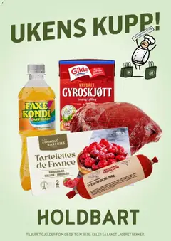 Forhåndsvisning av Holdbart kundeavis gyldig fra 09/09/2026