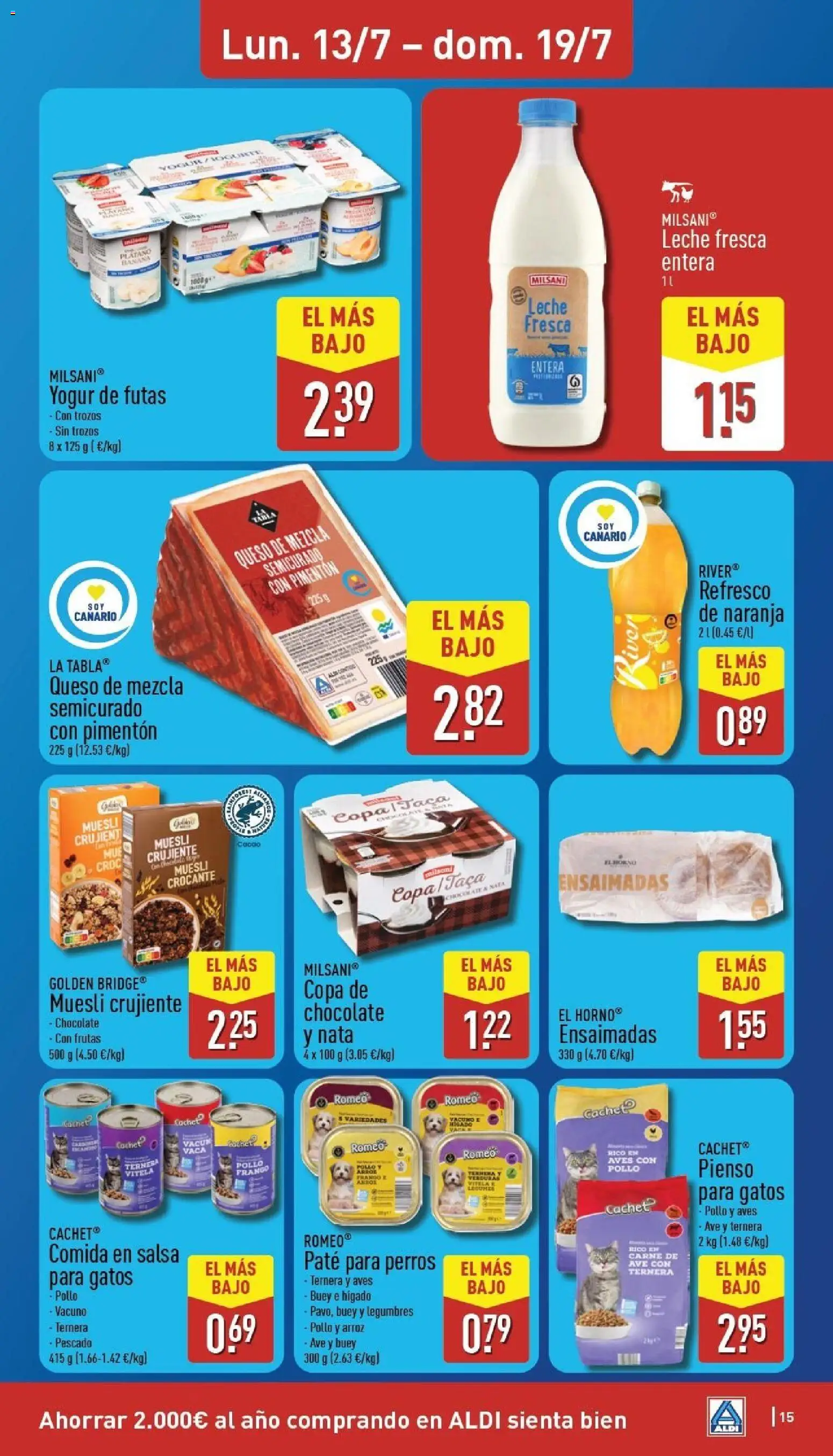 Aldi folleto Canarias │ válido desde el 13/07/2026 | Página: 15