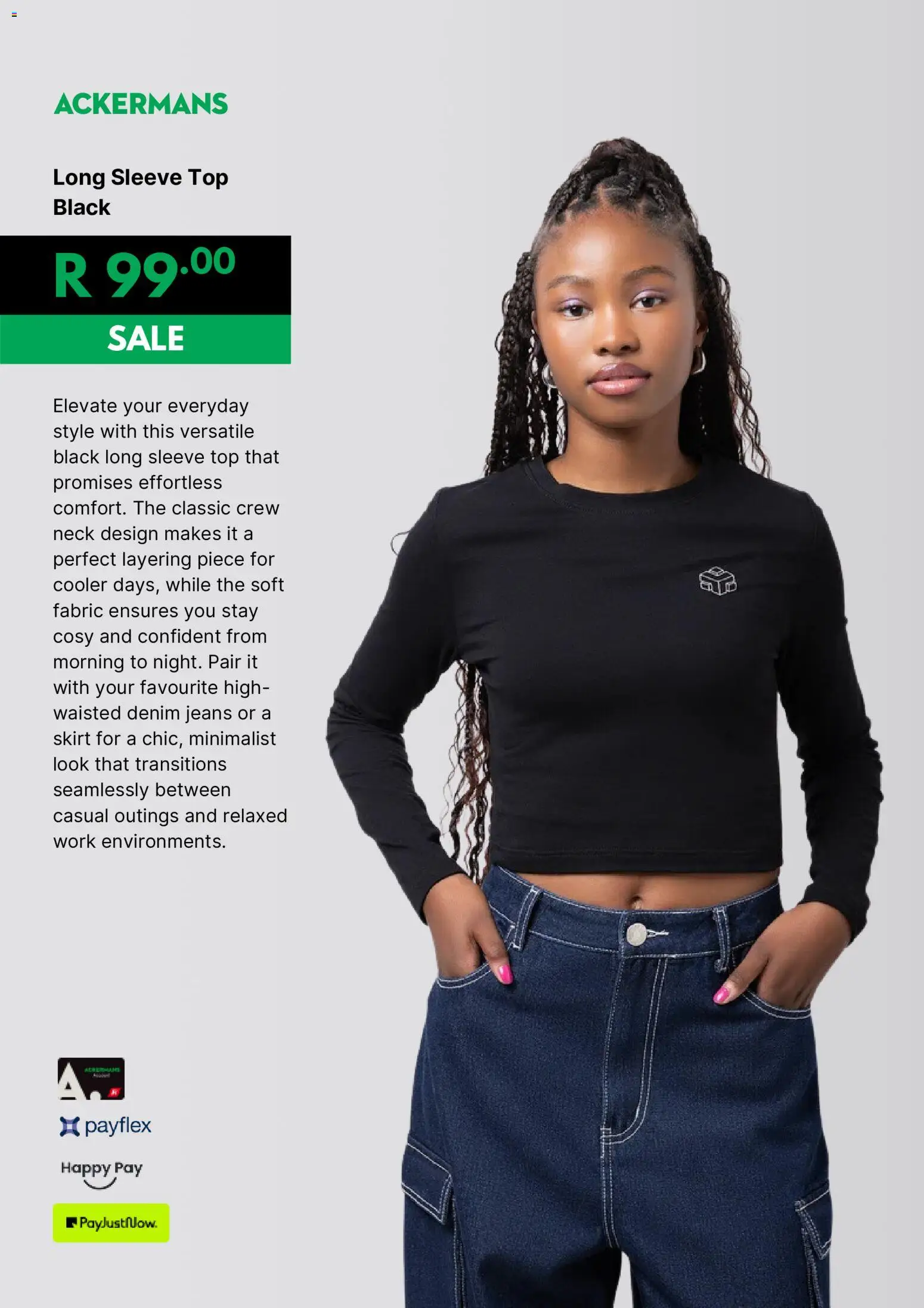New Ackermans catalogue – valid from 15/08/2026 | Page: 5 | Products: Skirt, Jeans, Cooler