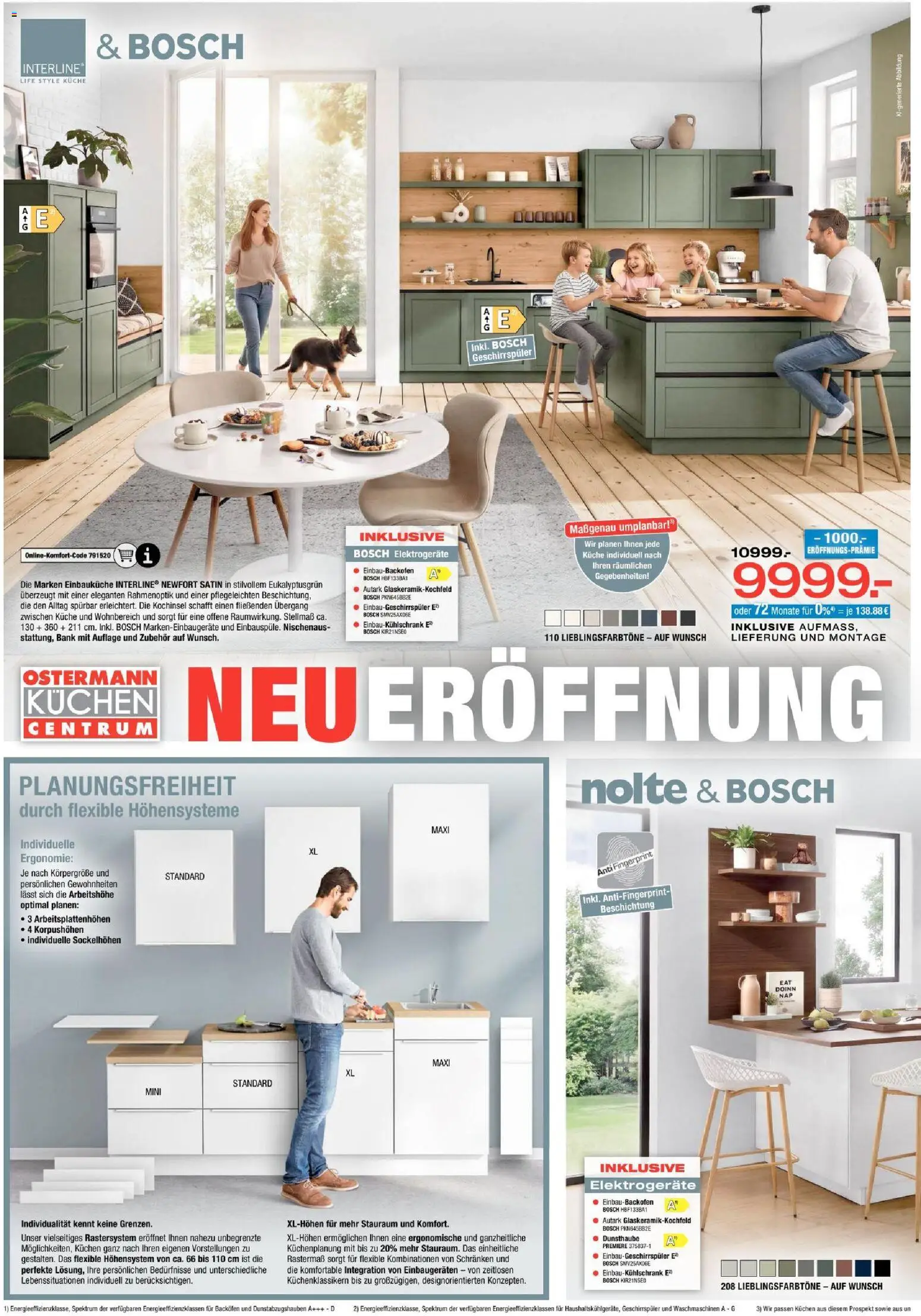 Ostermann Prospekt – gültig ab 31.10.2026 | Seite: 4 | Produkte: Geschirrspüler, Einbauküche, Backofen, Kuchen