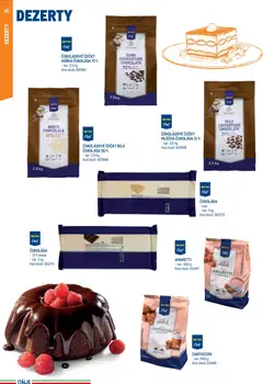Náhled letáku Makro leták - Itálie od 15.05.2026 | Strana: 42 | Produkty: Čokoláda, Dezerty, Cantuccini, Čokoládové čočky