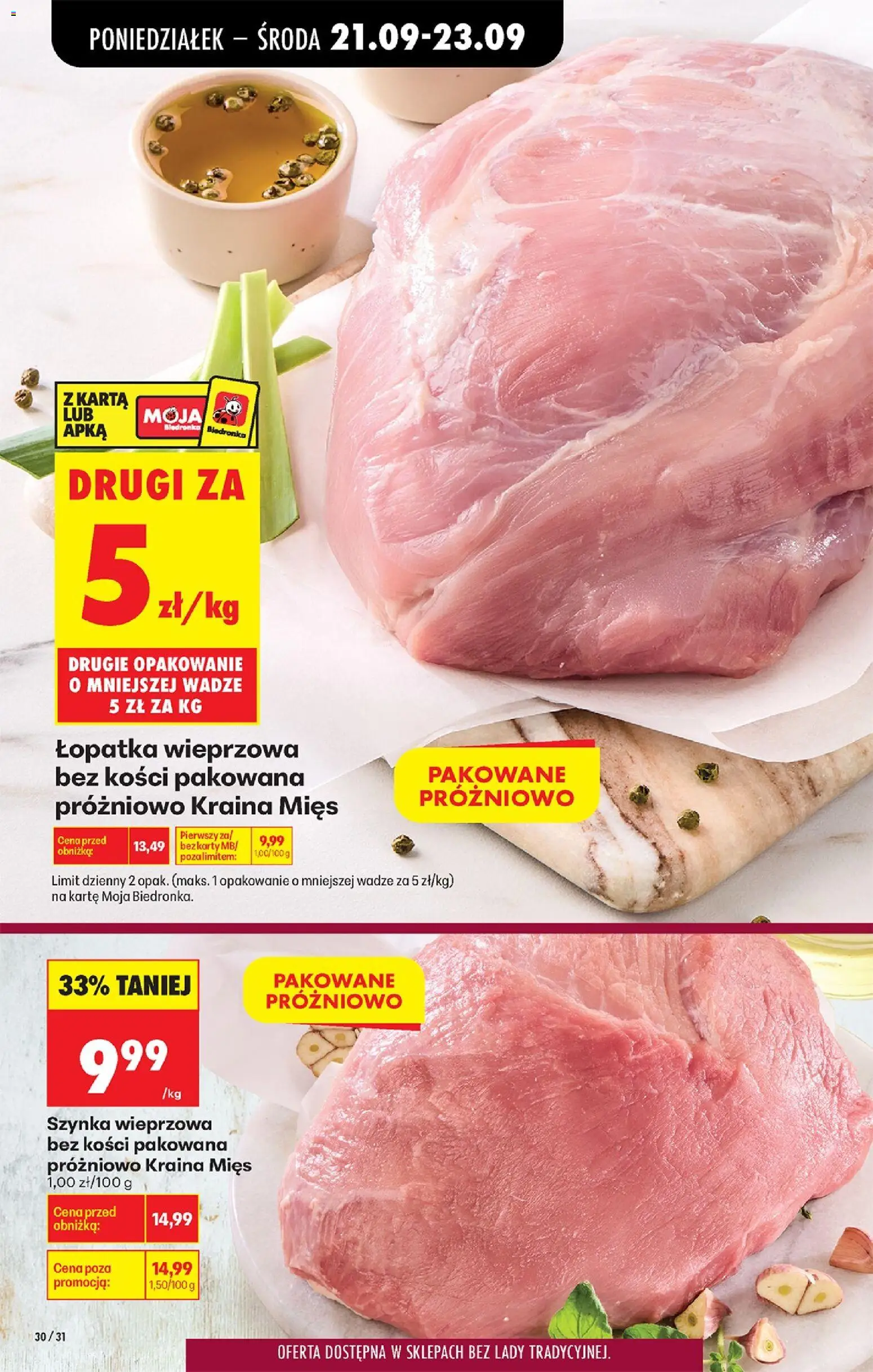 Biedronka gazetka od poniedziałku od 21.09.2026 | Strona: 40