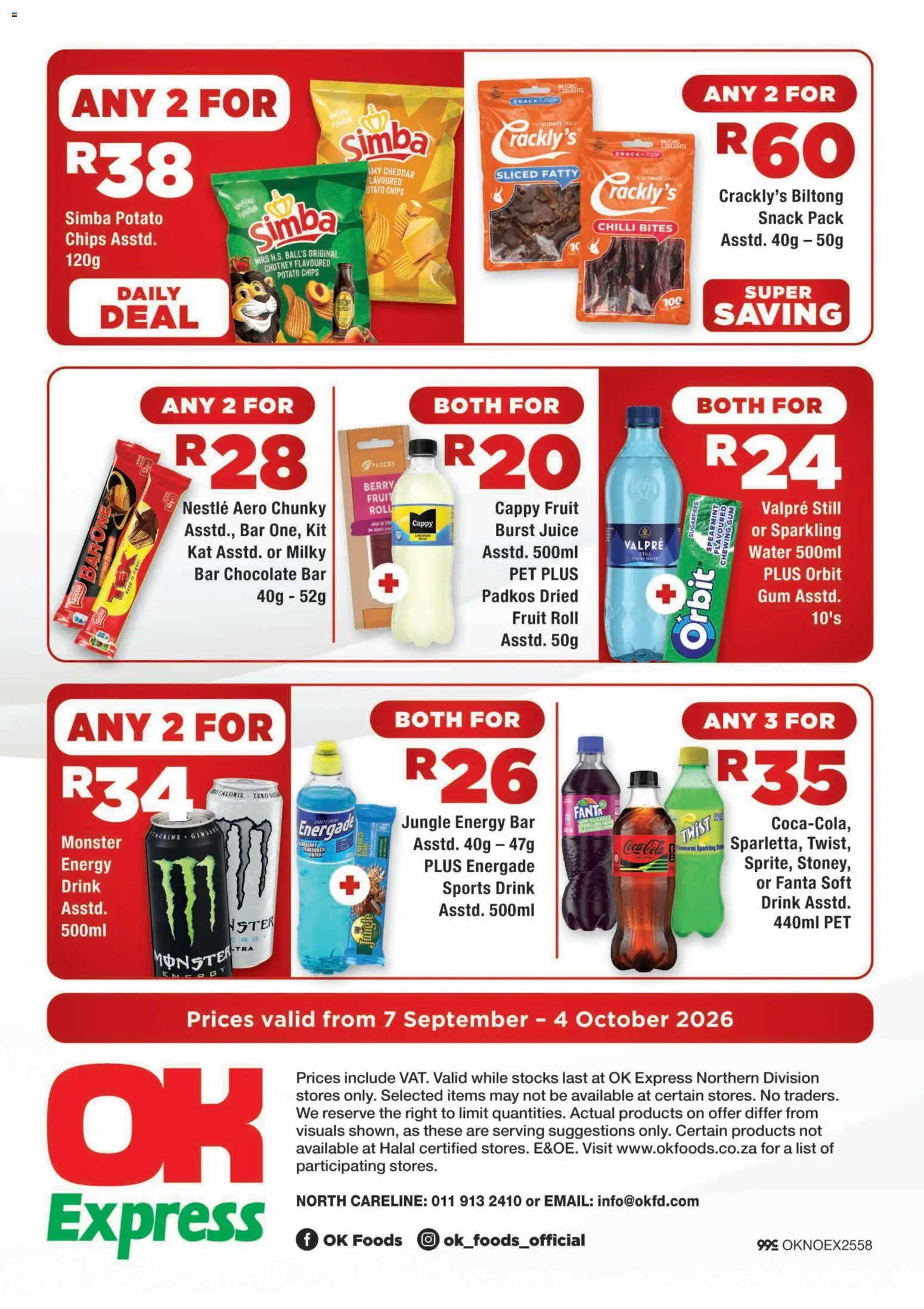 New OK Foods catalogue – valid from 07/09/2026 | Page: 4