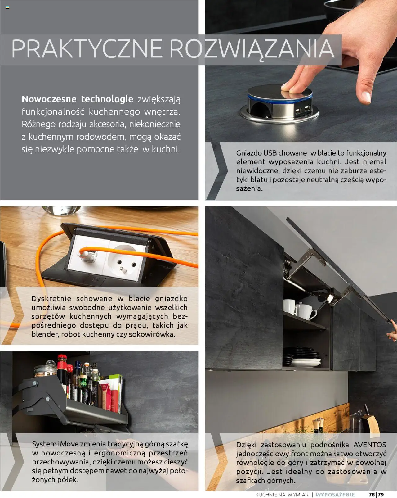 Black Red White Gazetka - Kuchni na wymiar od 30.05.2023 | Strona: 79 | Produkty: USB, Robot kuchenny, Robot