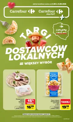 Pogląd oferty "Carrefour gazetka - Targi dostawców lokalnych" - ważna od 03.08.2026
