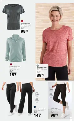 Ofertele Selgros valabile de la 15.05.2026 | Pagină: 9 | Produse: Jachetă, Trening, Pantaloni, Colanți