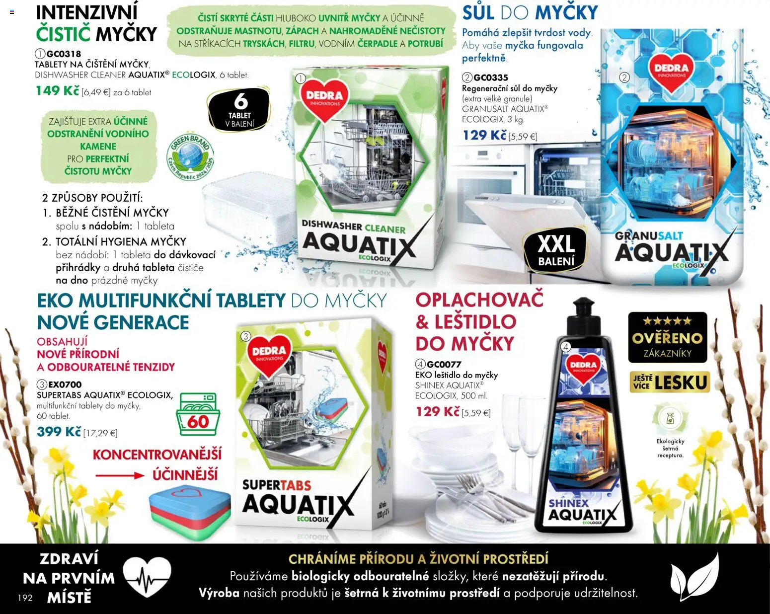 Nové Dedra akcie – leták je platný od 01.02.2026 | Strana: 92 | Produkty: Tablet, Granule