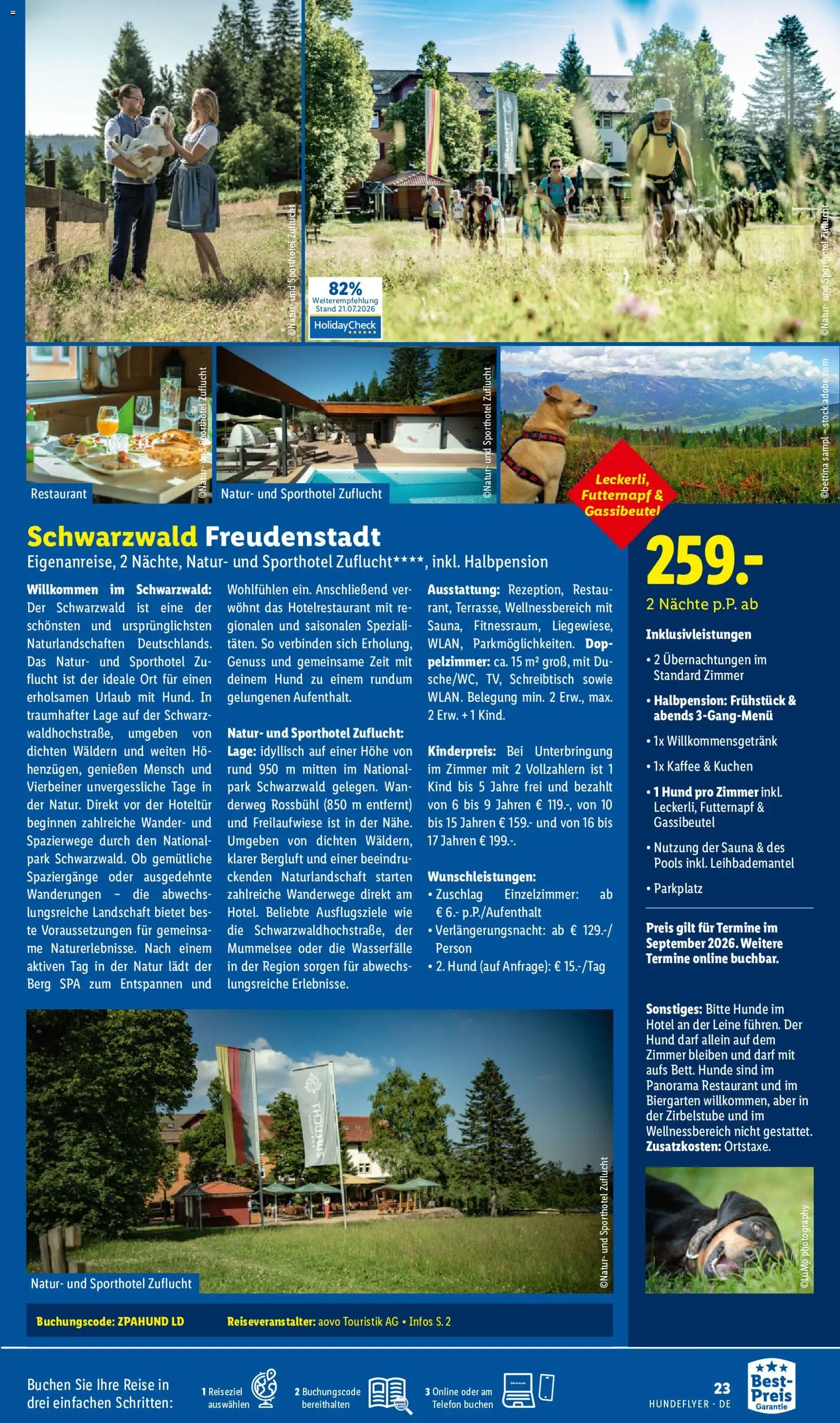 Lidl Reisen Hundeflyer – gültig ab 29.07.2026 | Seite: 23 | Produkte: Kaffee, Kuchen, Telefon