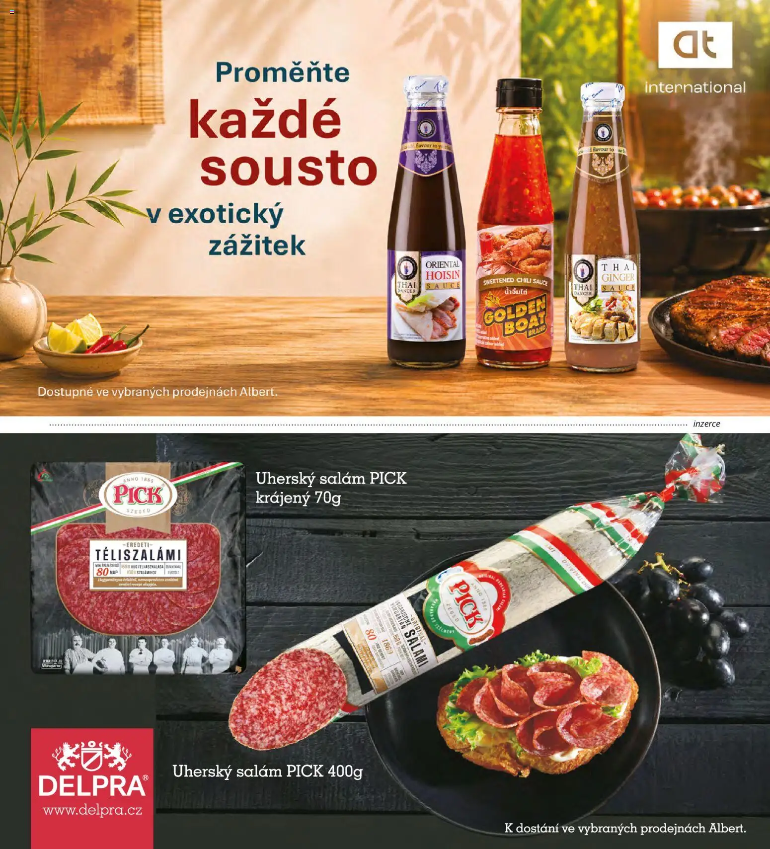 Albert magazín od 01.07.2026 | Strana: 81 | Produkty: Salám, Uherský salám, Pick Uherský salám