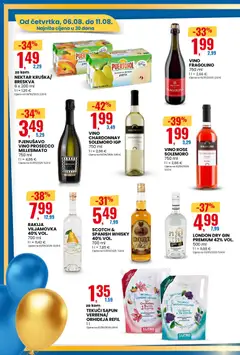 LONDON DRY GIN PREMIUM 42% VOL., 500 ml - Pregled kataloga iz trgovine Eurospin, vrijedi od 06.08.2026 | Stranica: 12