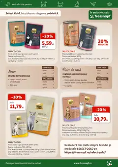 Ofertele Fressnapf valabile de la 02.07.2026 | Pagină: 10 | Produse: Hrană pentru pisici