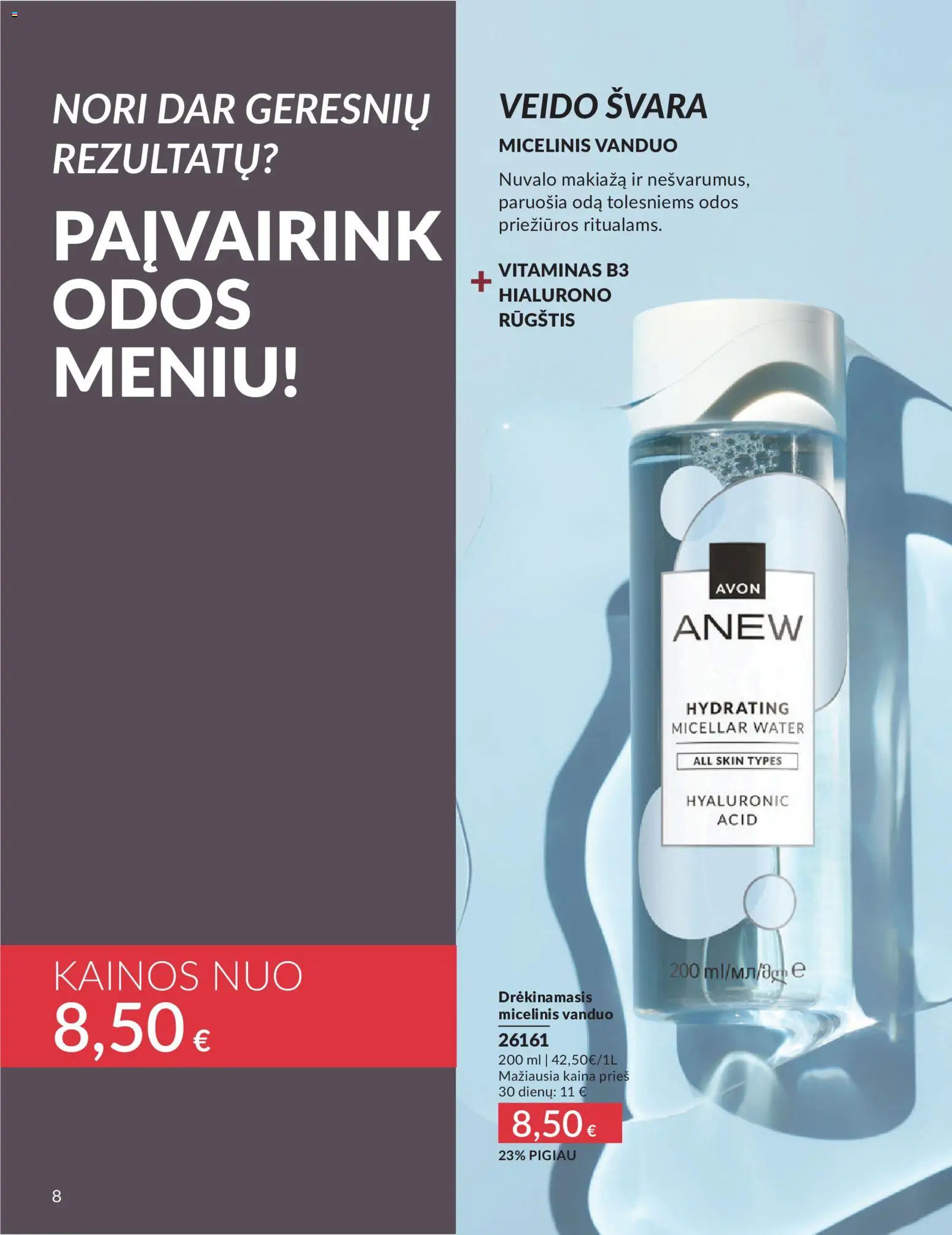 AVON akcijos nuo 01.06.2026 | Puslapis: 8