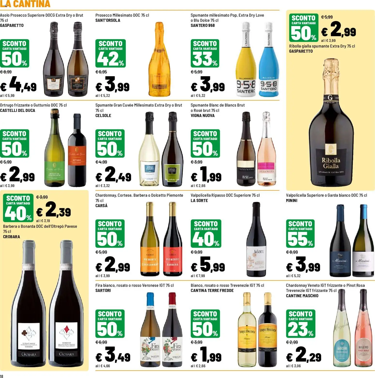 Volantino Iper del 09/07/2026 | Pagina: 18 | Prodotti: Prosecco, Spumante