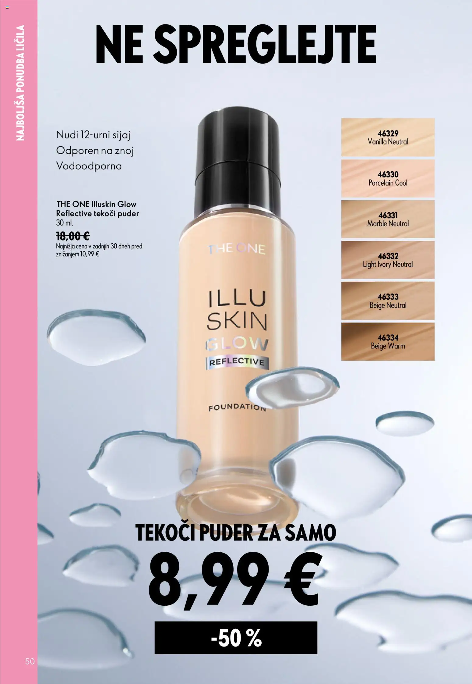 Novi Oriflame katalog ponudbe – veljaven od 15.07.2026 | Stran: 50