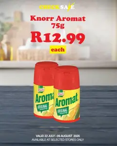 Check Save specials catalogue – valid from 23/07/2026 | Page: 3 | Products: Seasoning, Aromat
