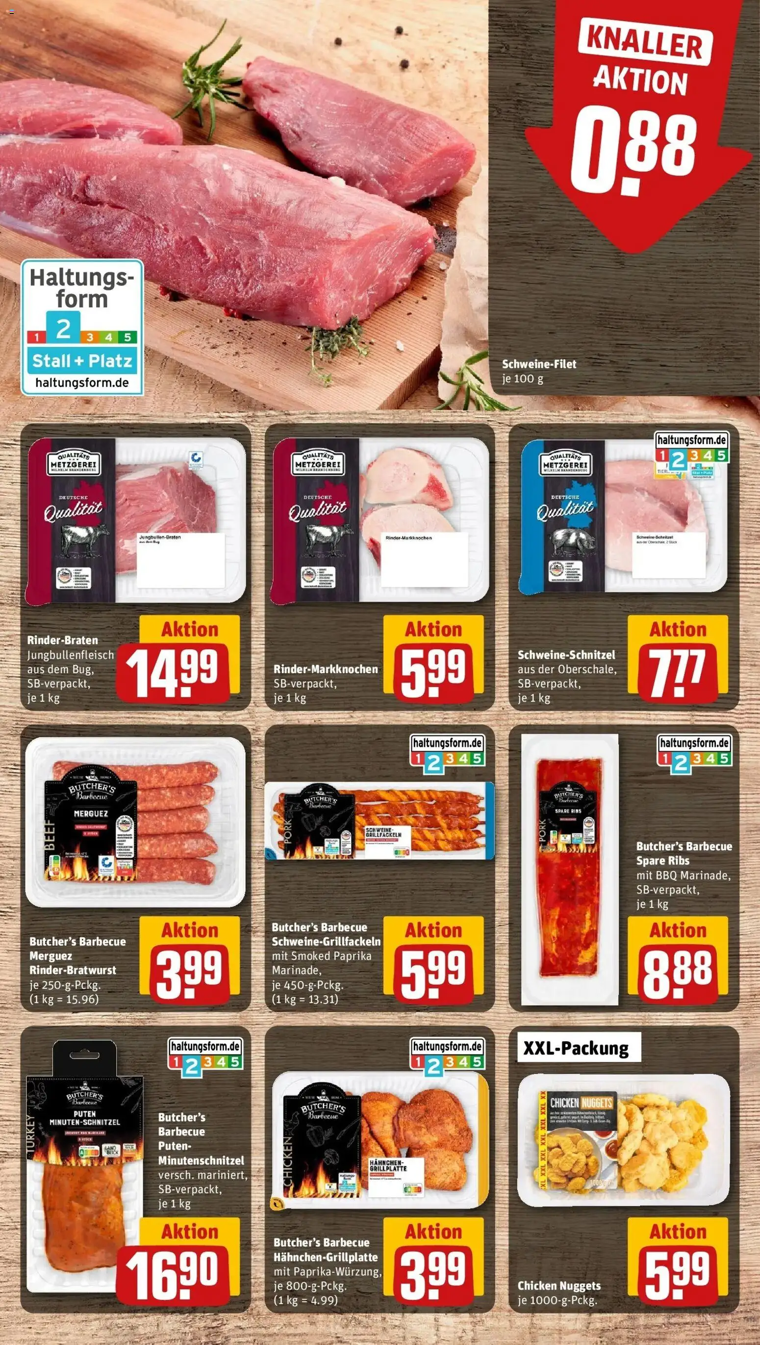 Rewe Prospekt Ranstadt	 – gültig ab 12.04.2026 | Seite: 6 | Produkte: Rinderbraten, Grill, Hahnchen, Steak