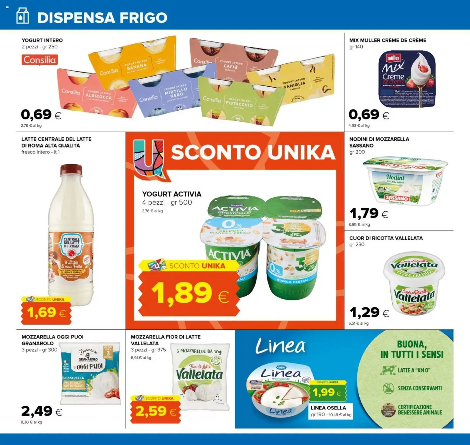 Volantino Oasi del 11.03.2026 | Pagina: 10 | Prodotti: Yogurt, Caffè, Cereali, Ricotta