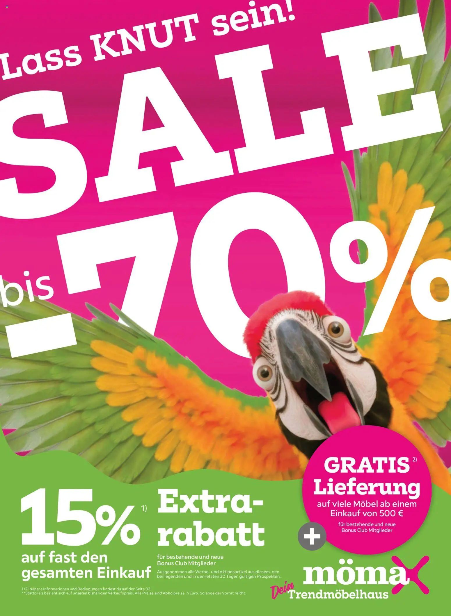 Mömax Prospekt – gültig ab 29.06.2026 | Seite: 1
