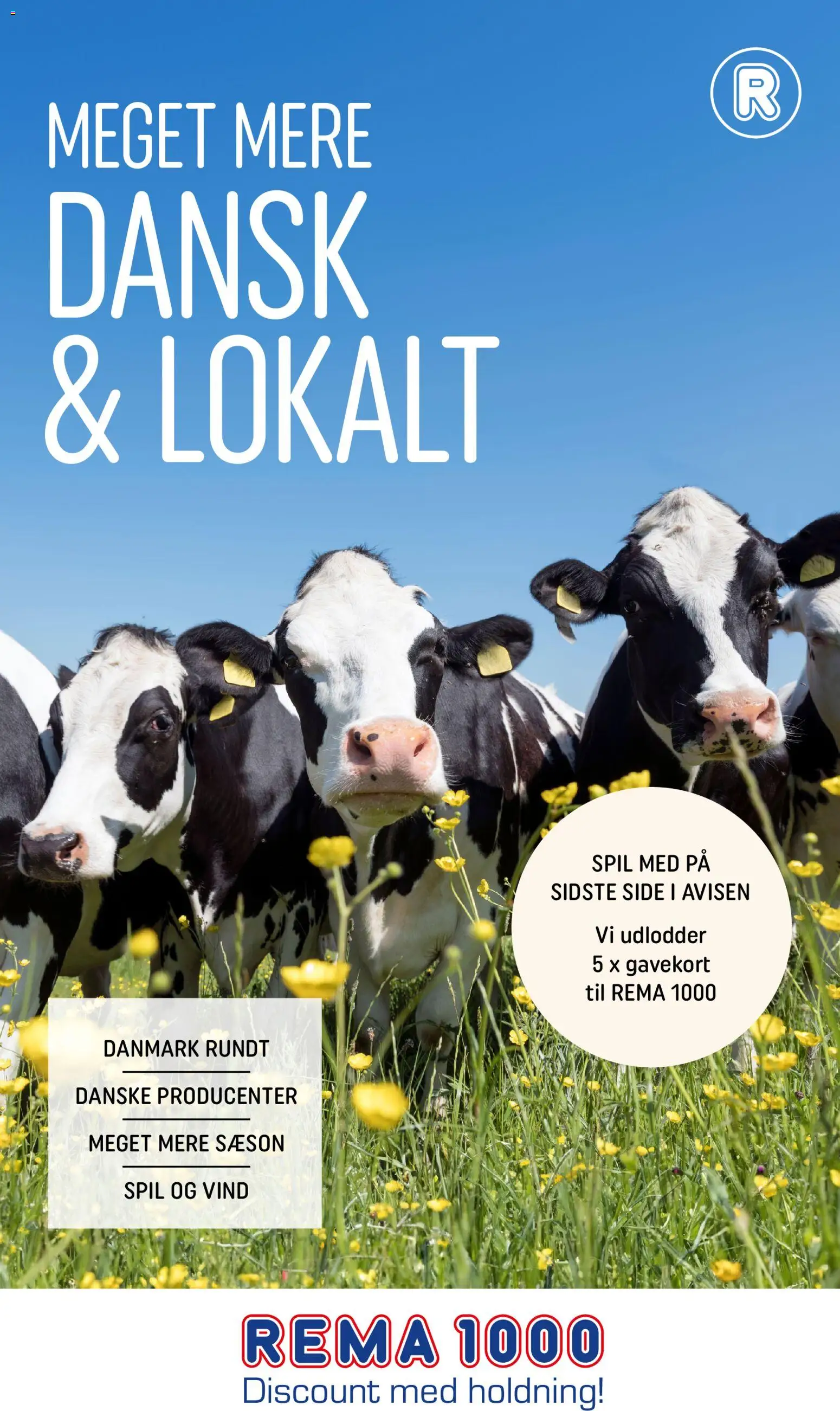 Rema 1000 tilbudsavis – gyldig fra 17.06.2026 | Side: 1 | Produkter: Spil