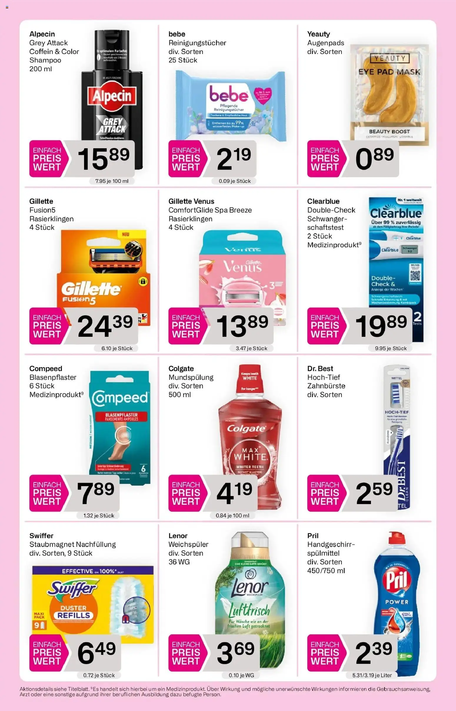 Bipa Linz, Wien, Güssing gültig ab 16.04.2026 | Seite: 12 | Produkte: Shampoo, Öl, Zahnbürste, Reinigungstücher