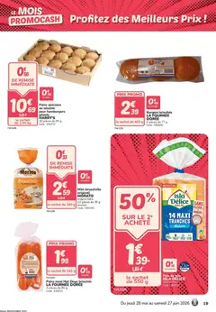 Promocash - Prévisualisation de Promocash catalogue valide à partir de 28.05.2026 | Page: 19 | Produits: Farine de ble, Pain de mie, Huile, Pain