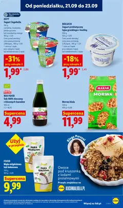 Náhled letáku Lidl Polsko leták od 21.09.2026 | Strana: 59 | Produkty: Jogurt, Jogurt Jogobella, Jogobella