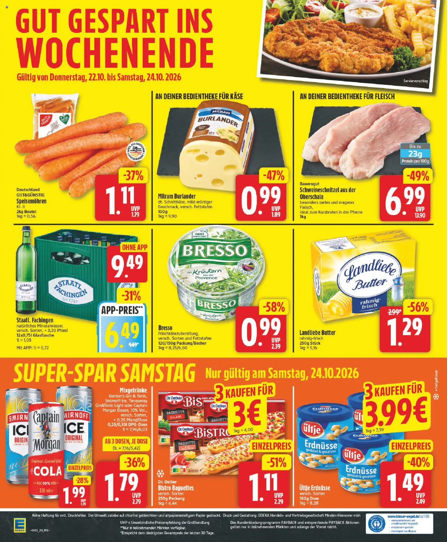 Edeka Prospekt – gültig ab 19.10.2026 | Seite: 22