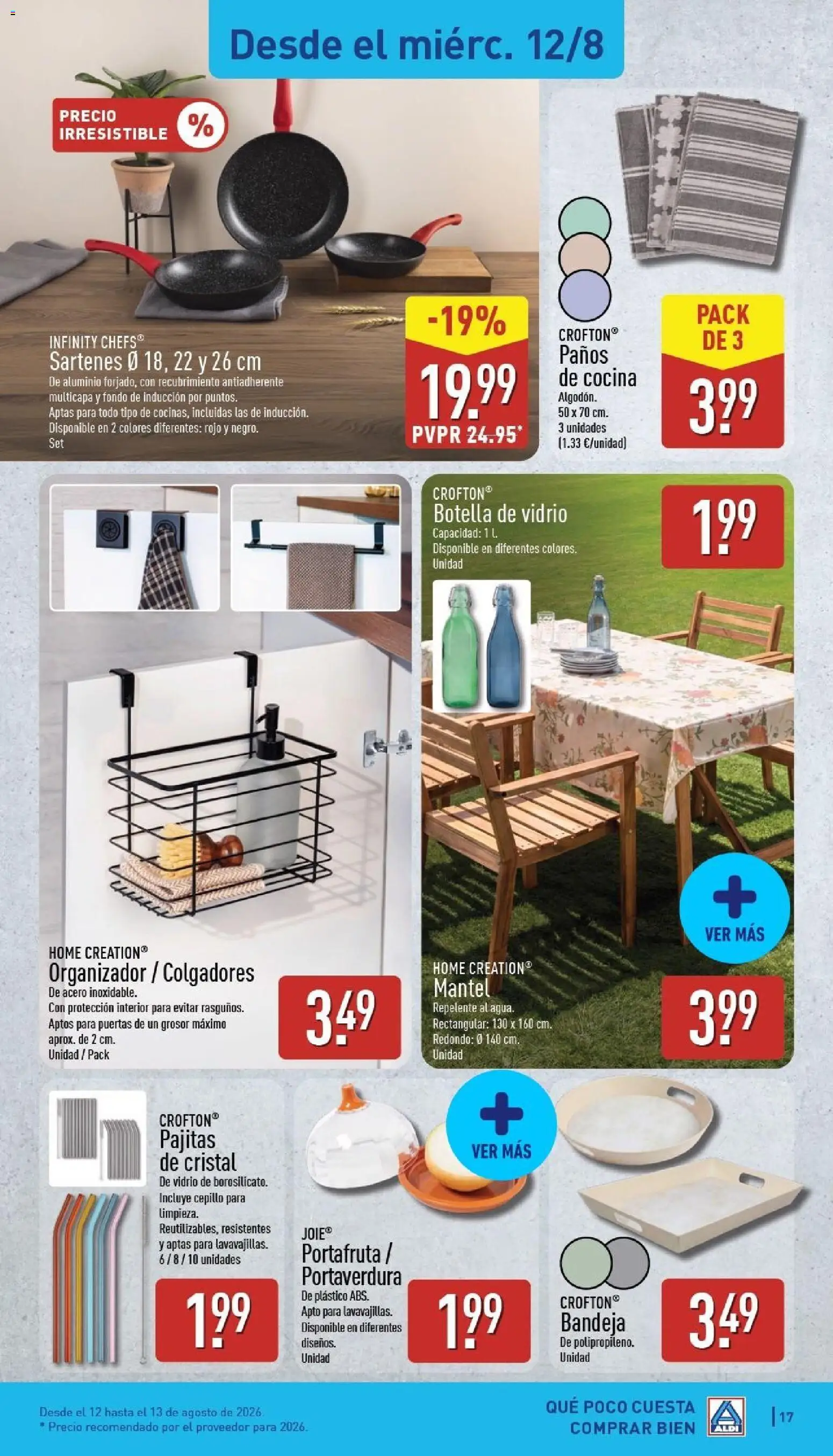Aldi folleto Canarias │ válido desde el 10/08/2026 | Página: 17