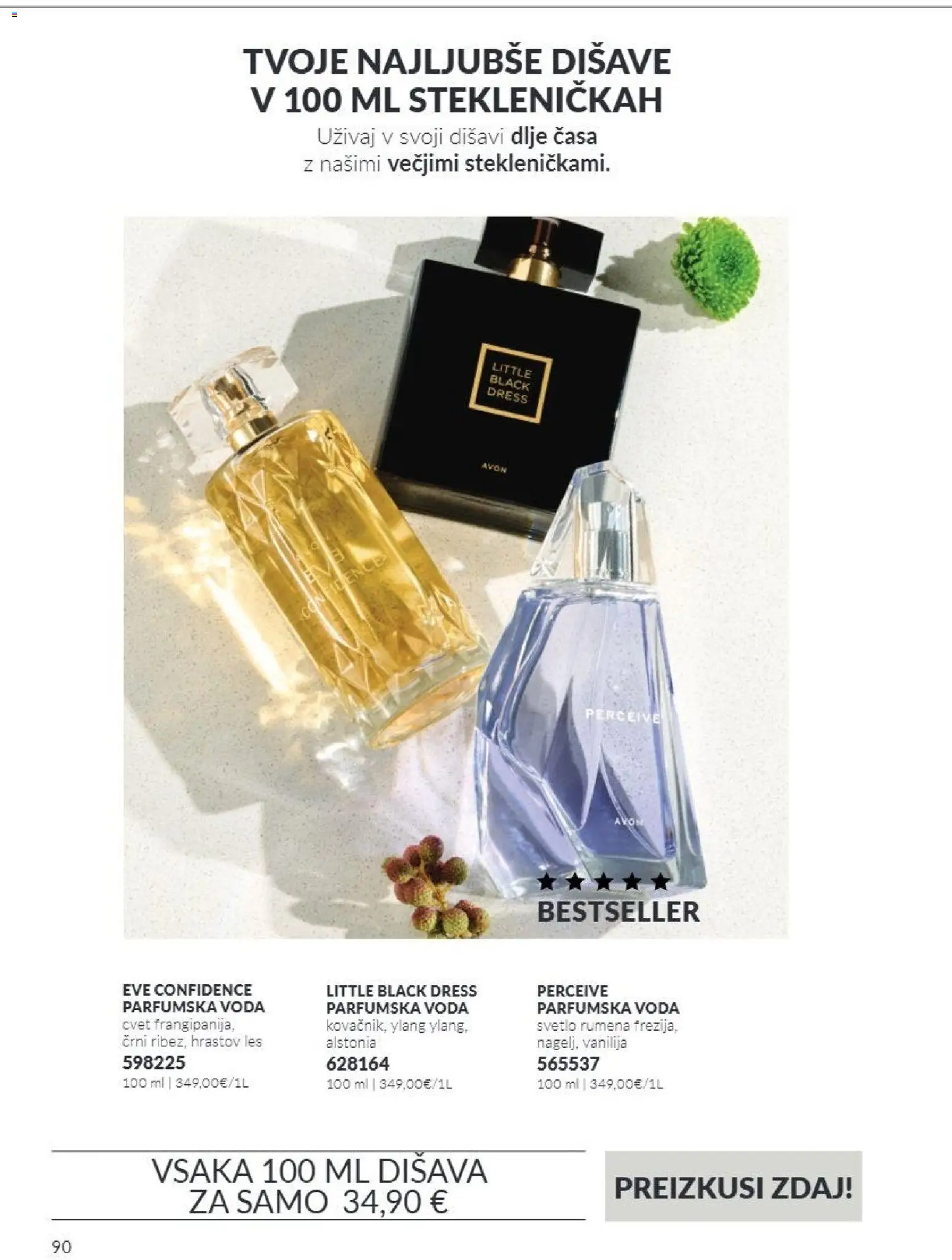 Novi Avon katalog ponudbe – veljaven od 01.10.2026 | Stran: 90 | Izdelki: Disava, Voda, Parfumska voda