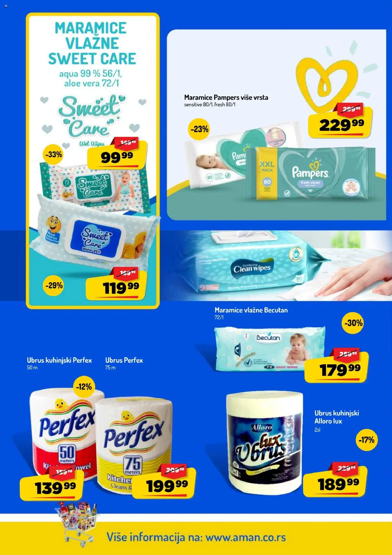 Aman katalog - važi od 03.08.2026 | Strana: 40 | Proizvode: Pampers, Ubrus