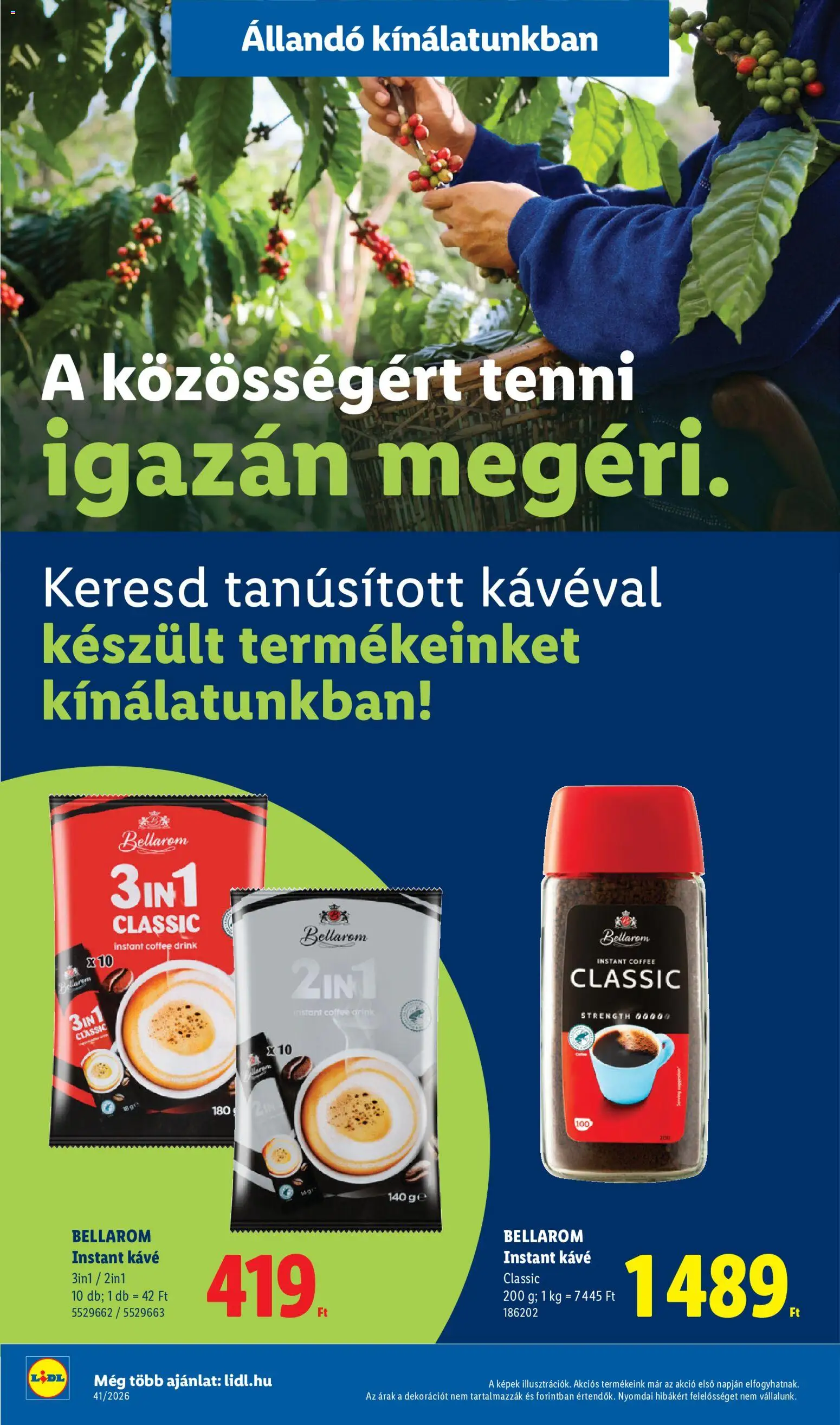 Lidl akciós ujság - amely érvényes a következő dátumtól: 2026.10.08. | Oldal: 18
