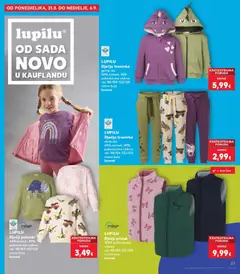 LUPILU Dječji prsluk, Dječji prsluk 100% poliesterska vlakna vel. 98/104-122/128 razne boje komad - Pregled kataloga iz trgovine Kaufland, vrijedi od 26.08.2026 | Stranica: 37 | Proizvodi: Prsluk, Trenirka