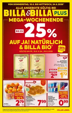 Billa - Flugblatt ab 18.06.2026 gültig