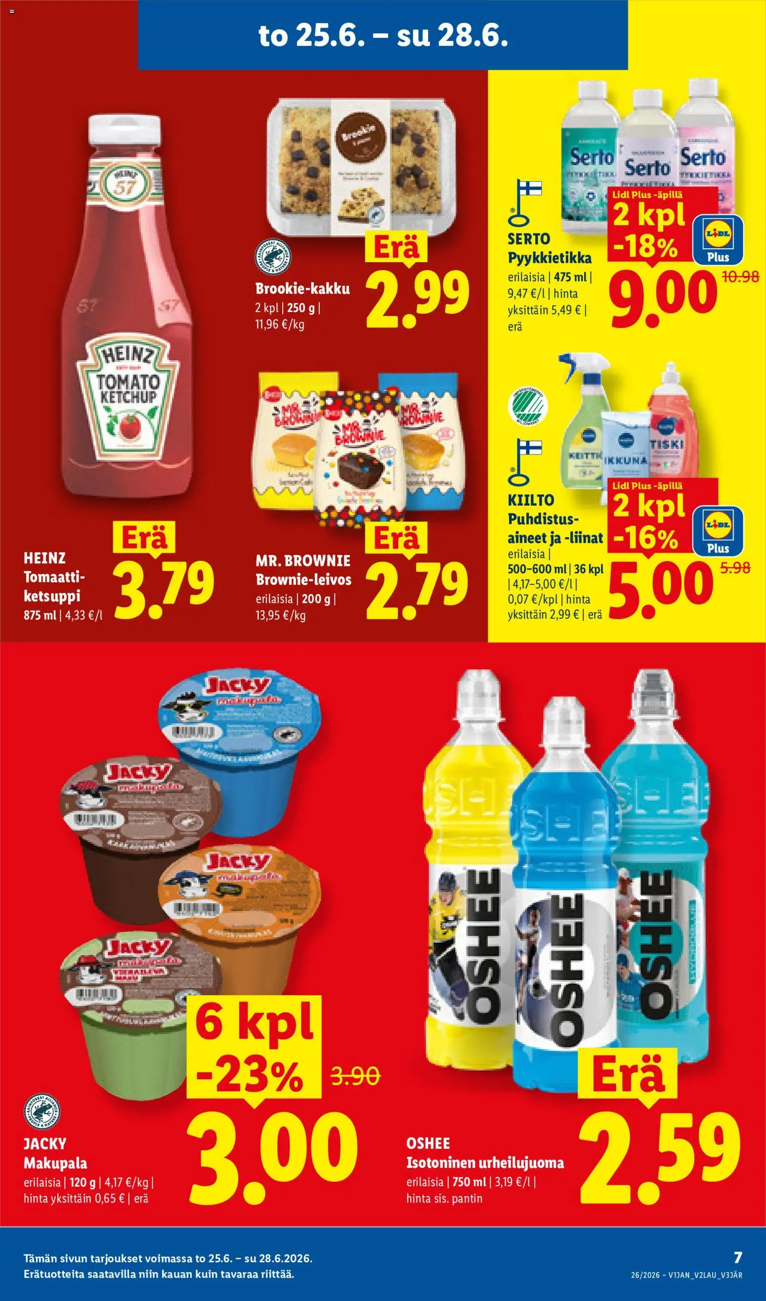 Lidl tarjoukset - Helsinki – voimassa 25/06/2026 alkaen | Sivu: 7