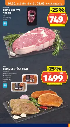 Aldi akciós újság - amely érvényes a következő dátumtól: 2026.07.30. | Oldal: 17