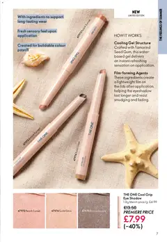 Preview of Oriflame - Offers valid from 27.05.2026 | Page: 7 | Products: Eye shadow, Disques athlétisme