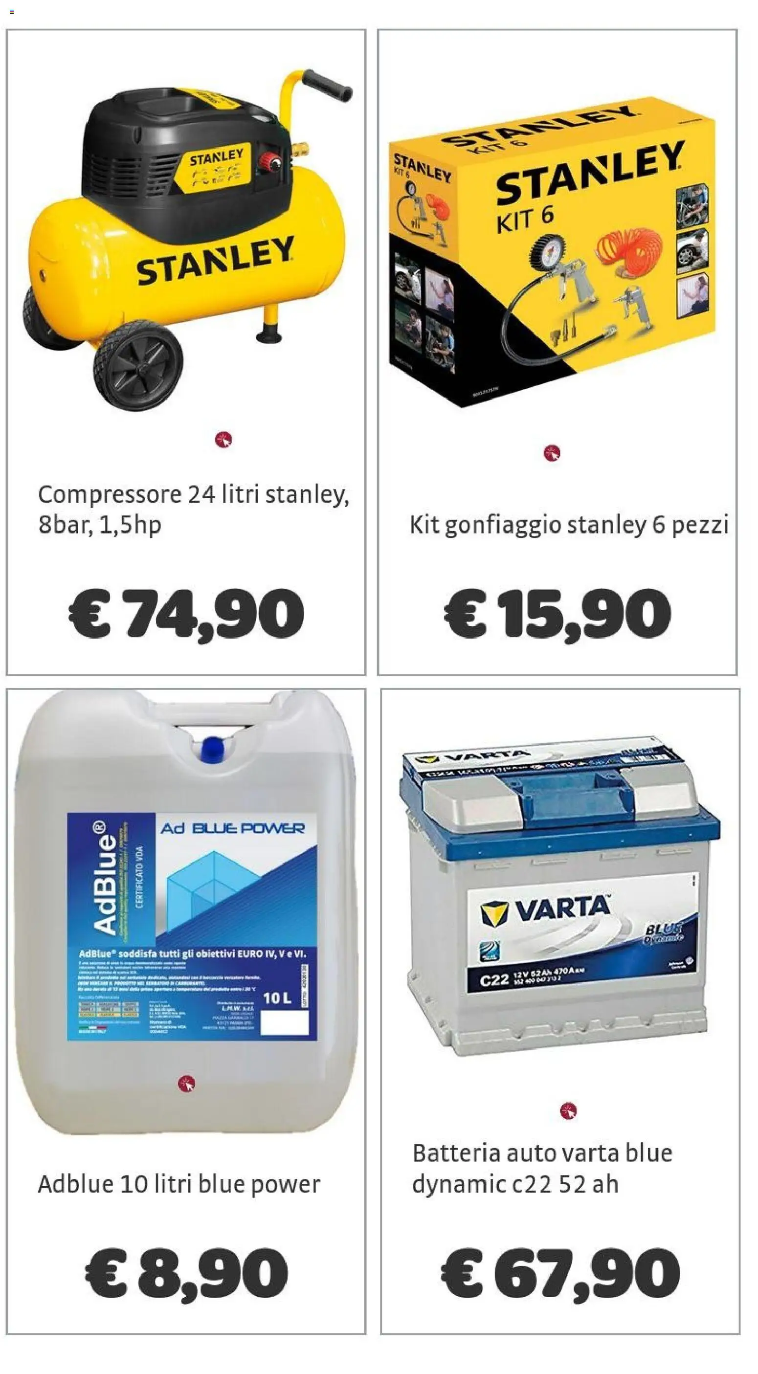 Volantino Brico Center del 07/10/2026 | Pagina: 17 | Prodotti: Compressore, Batteria