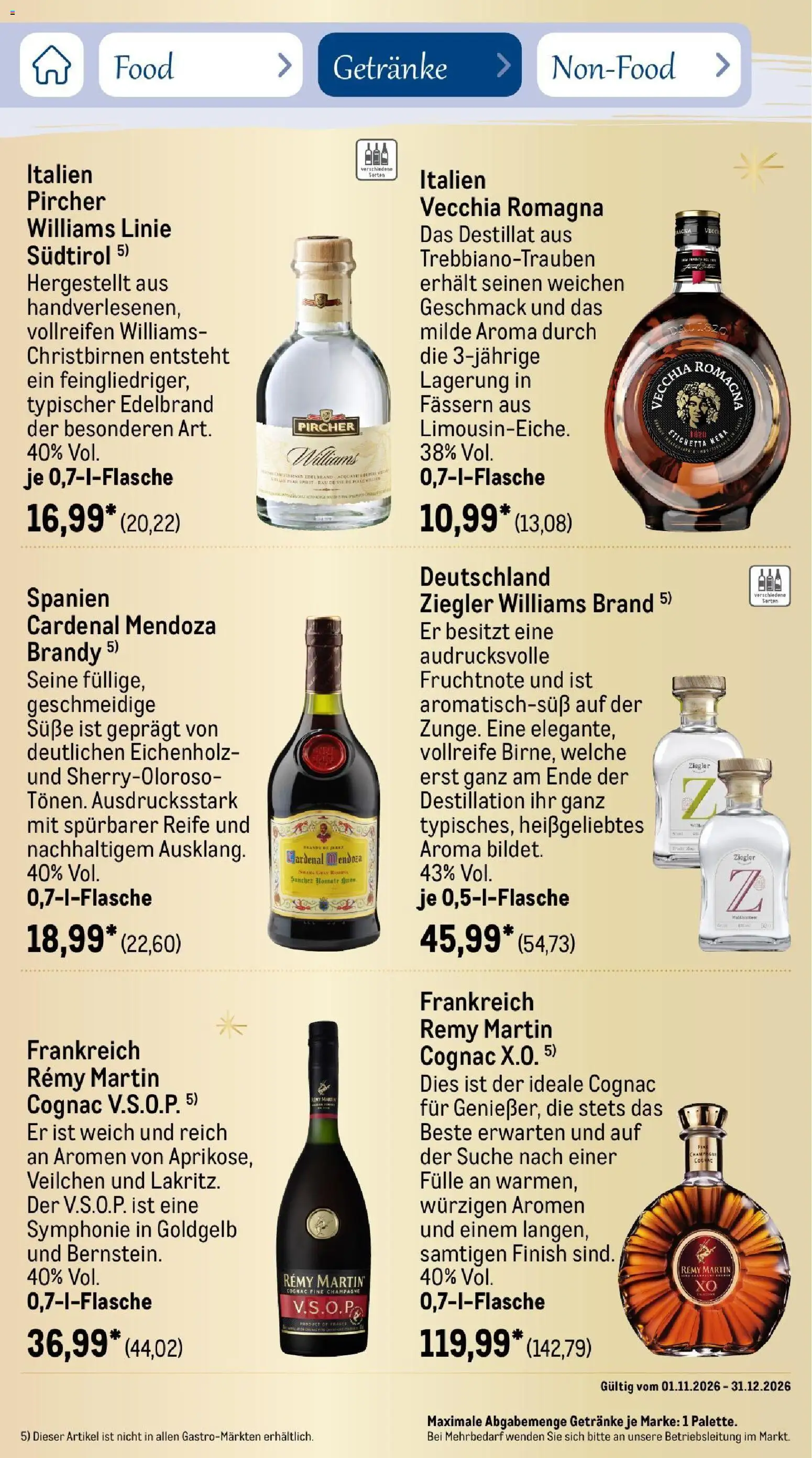 Metro Saisonkatalog Festtage voller Genuss – gültig ab 01.11.2026 | Seite: 91 | Produkte: Finish