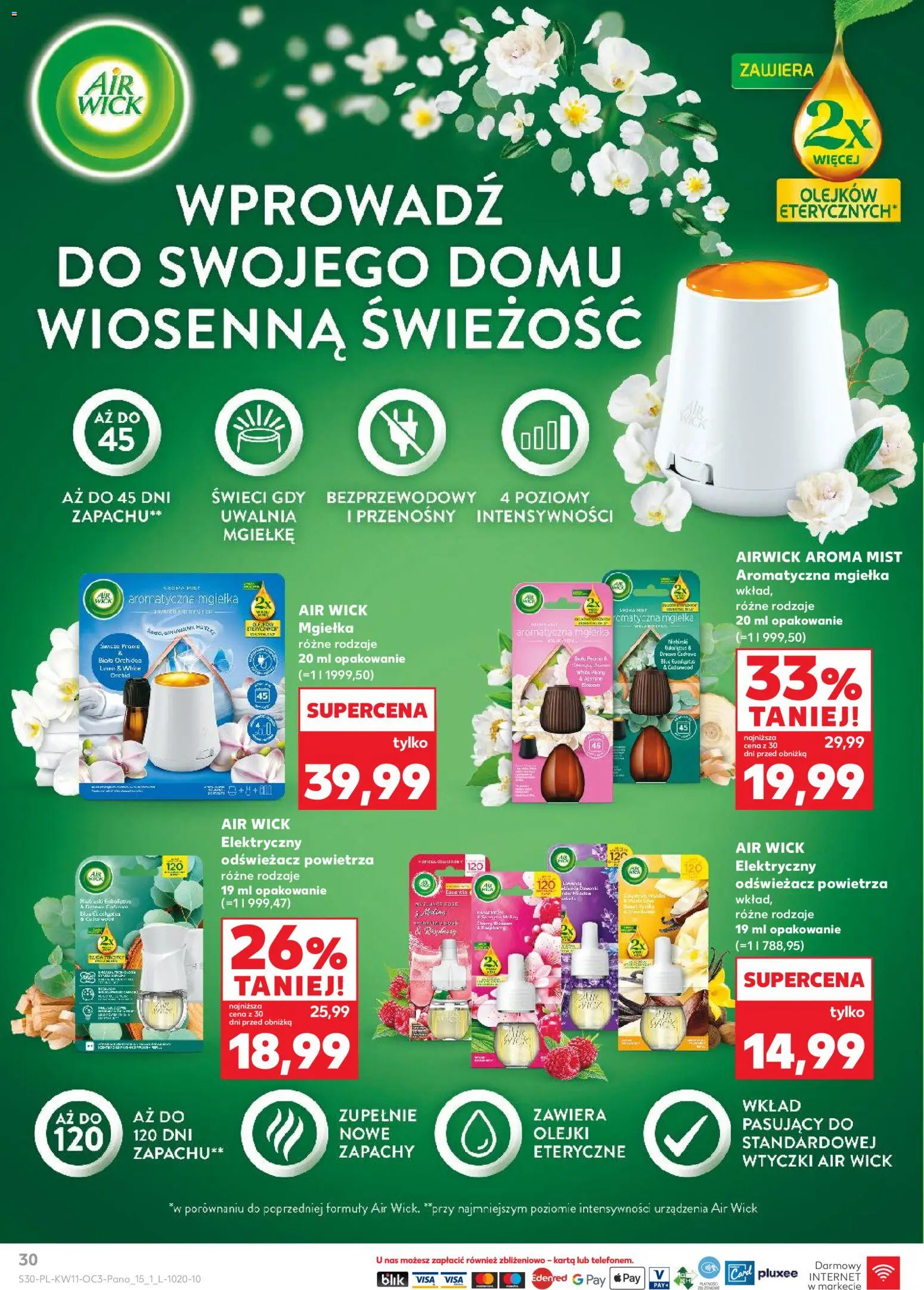 Kaufland Polsko leták - Dom gotowy na Wielkanoc od 12.03.2026 | Strana: 30 | Produkty: Air Wick