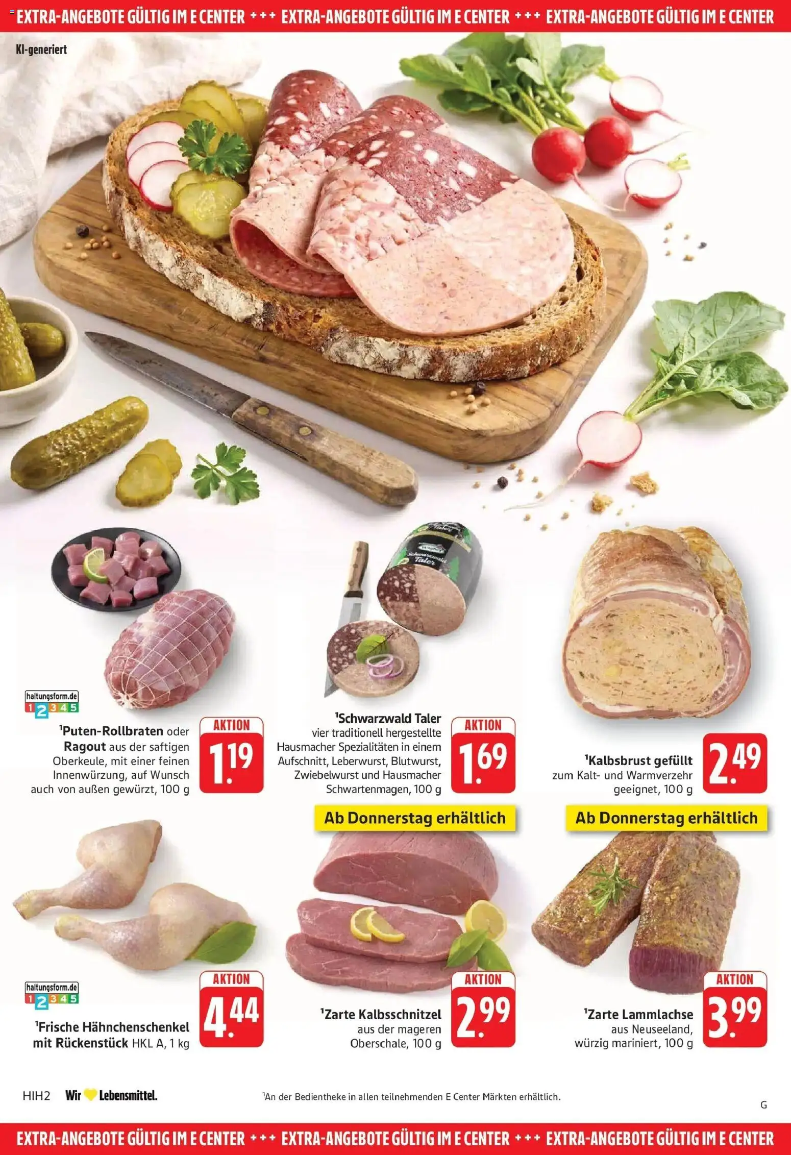 Edeka Prospekt Eislingen (ab 19.10.2026) » Angebote Online | Seite: 28 | Produkte: Hahnchenschenkel, Spezialitäten
